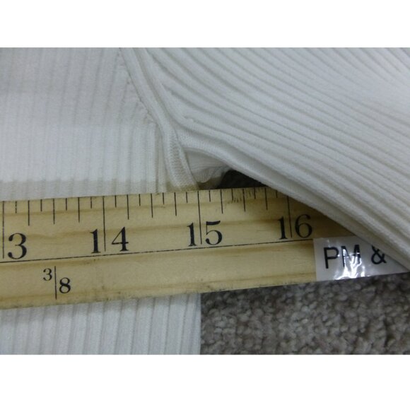 Proenza Schouler Ribbed Polo Sweater (Light spots in some parts of fabric) - Picture 12 of 14